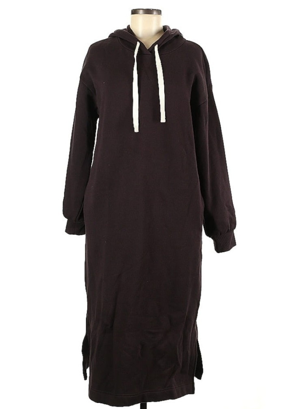 Madewell MWL Brown Hoodie Dress
